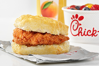 spicy chicken biscuit meal